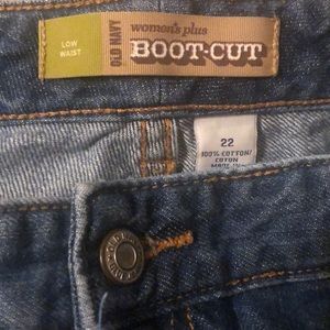 Bootcut Old Navy size 22 Jeans